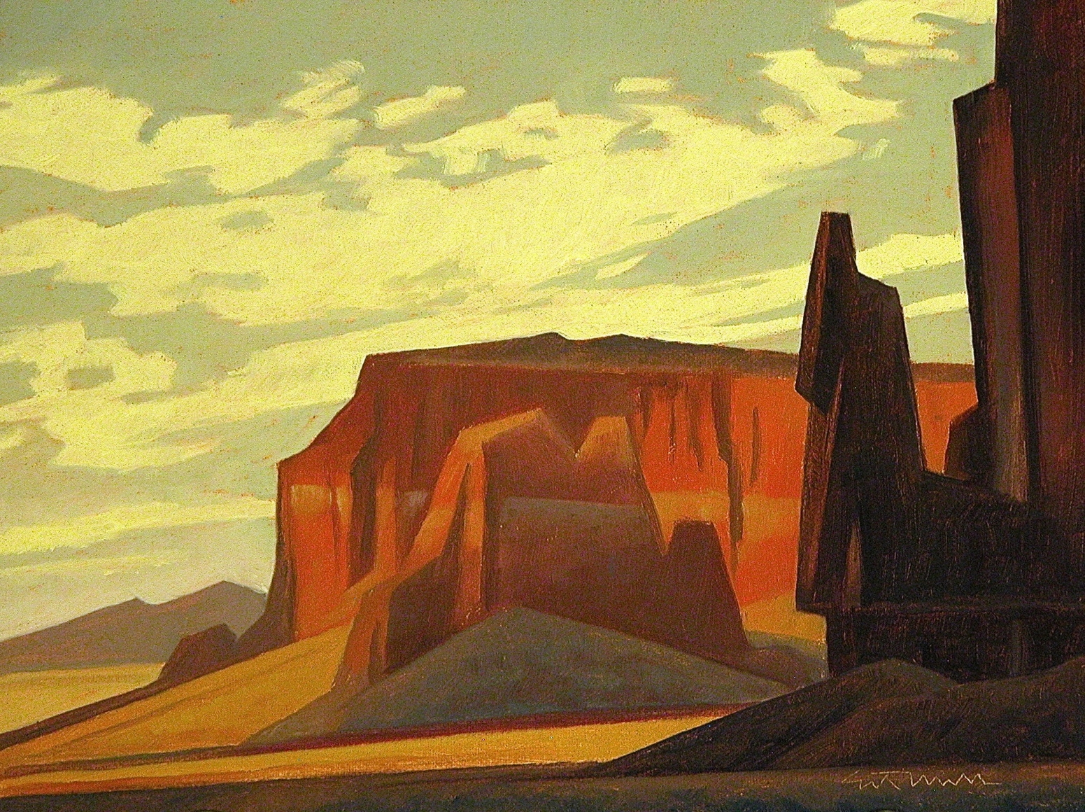 Black Desert Mesa, Ed Mell